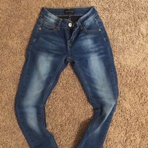 Dark washed jeans
